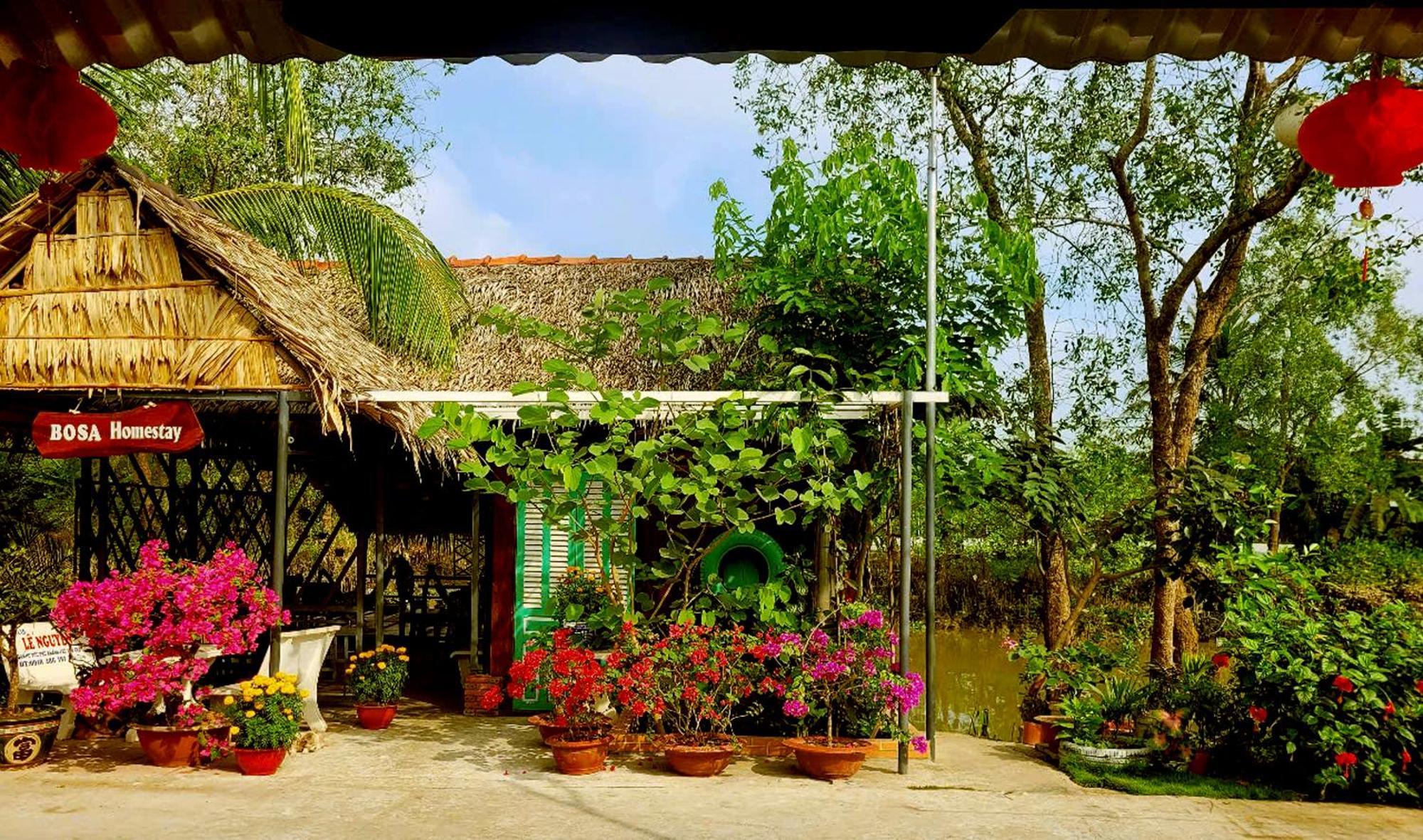 Bosa Homestay - Mekong Riverside เกิ่นเทอ ภายนอก รูปภาพ