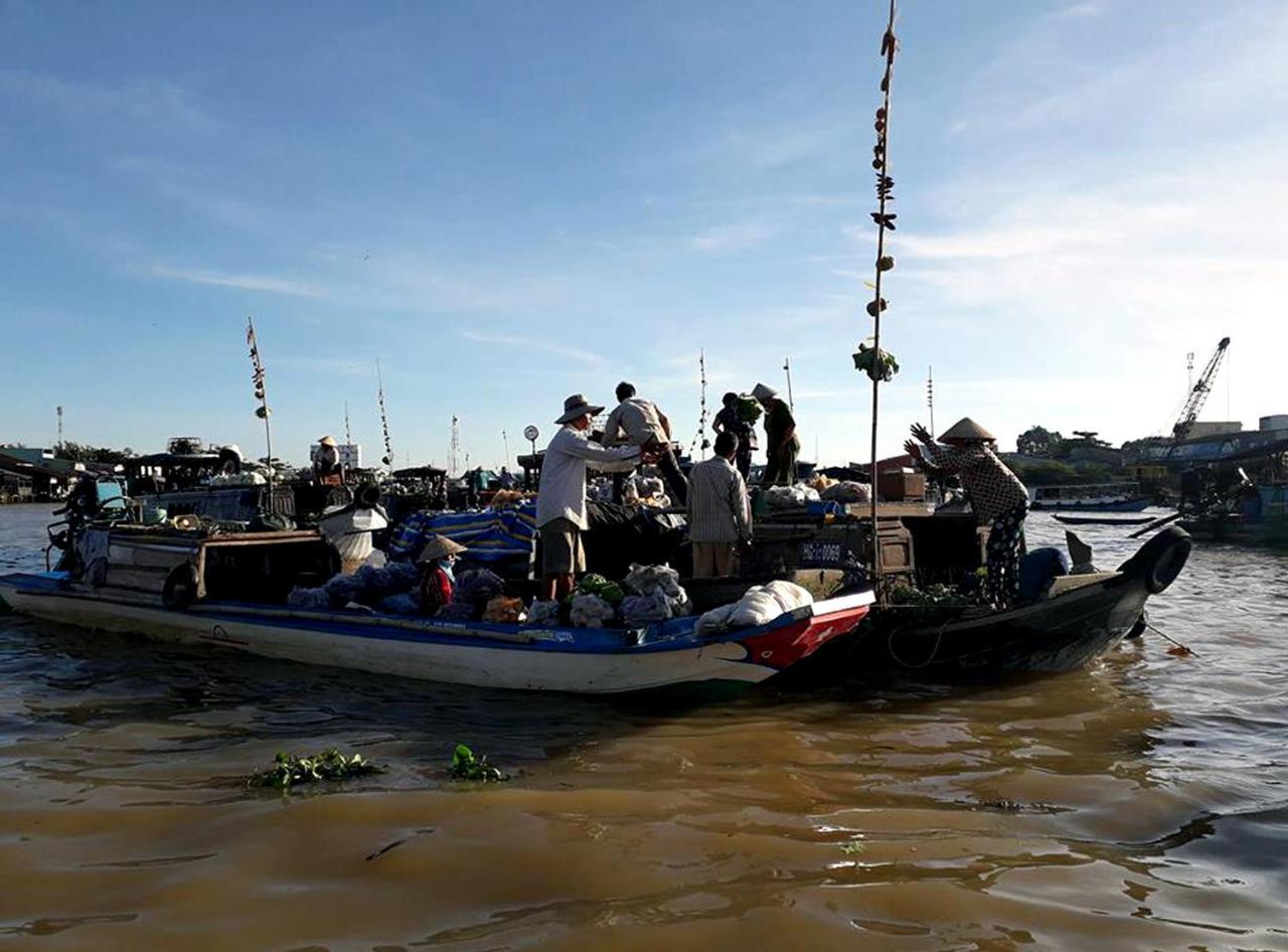 Bosa Homestay - Mekong Riverside เกิ่นเทอ ภายนอก รูปภาพ
