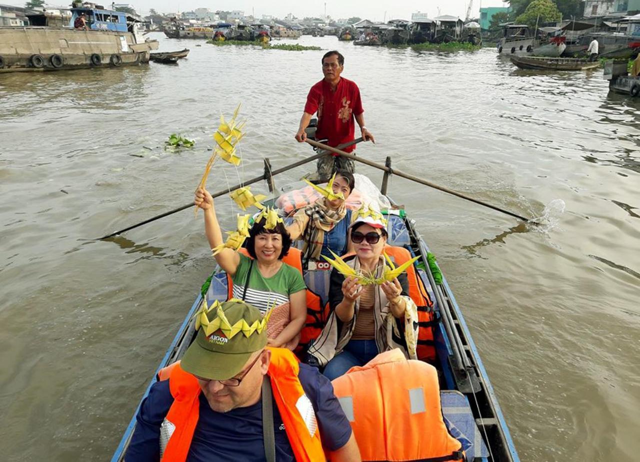Bosa Homestay - Mekong Riverside เกิ่นเทอ ภายนอก รูปภาพ